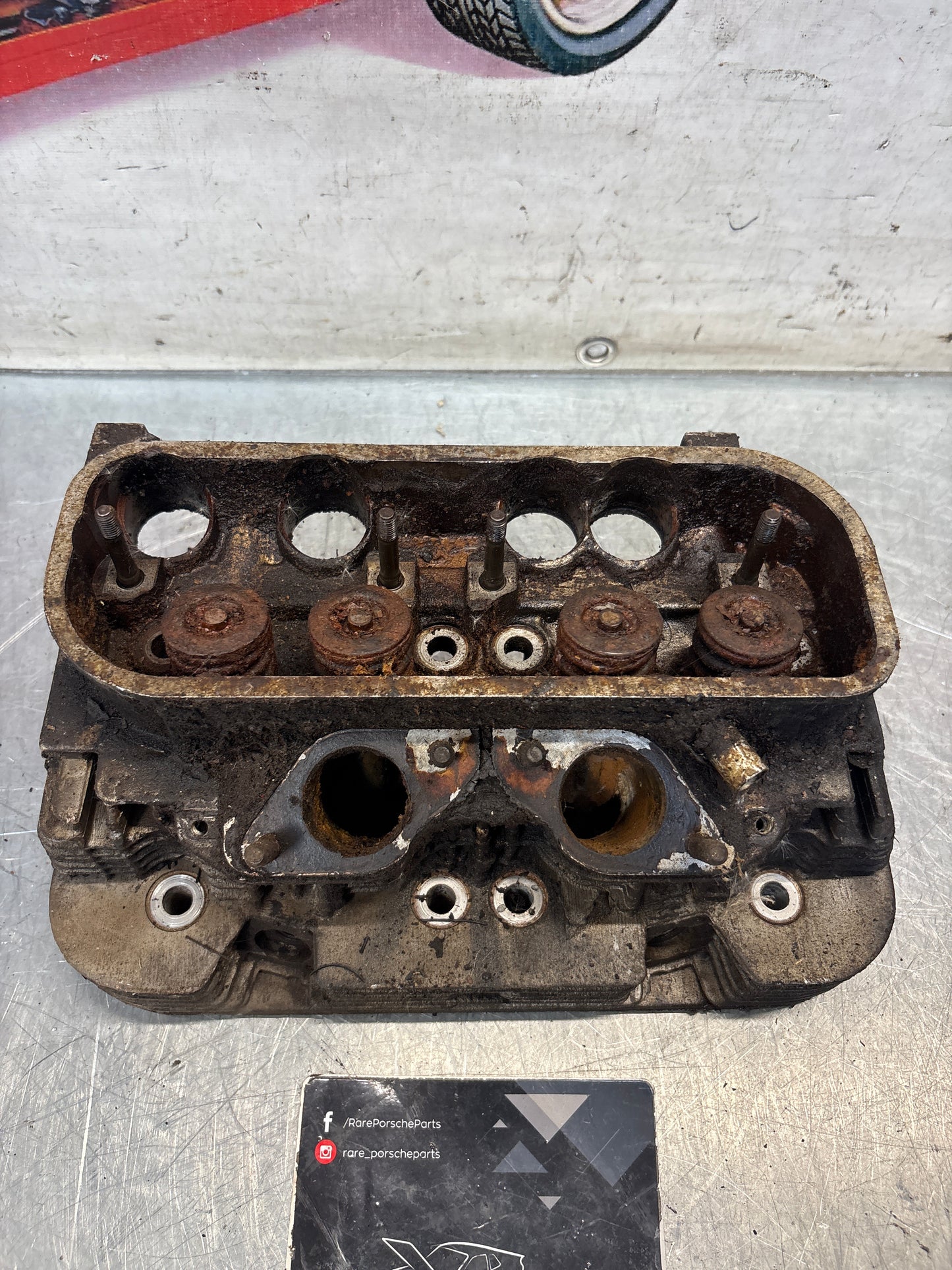 Porsche 914, cylinder head, right side, used 021101371J