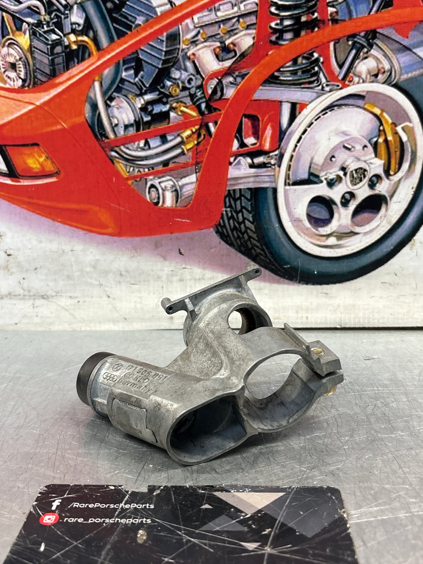 Porsche 924 / 944 ignition barrel. 171905851 used