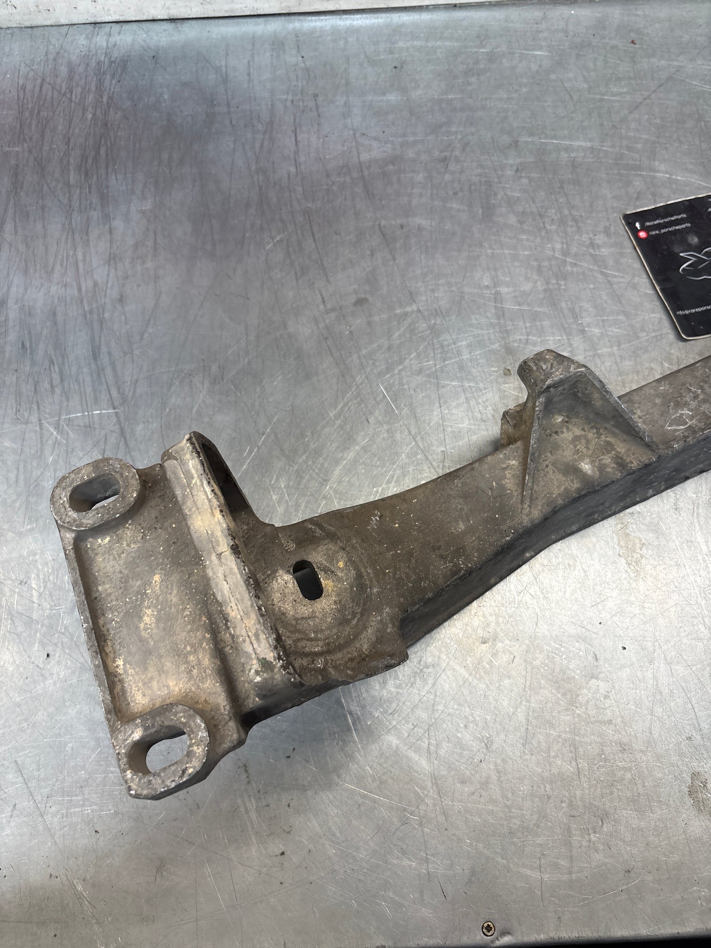 Porsche 944 Engine subframe bracket, used 94434110301