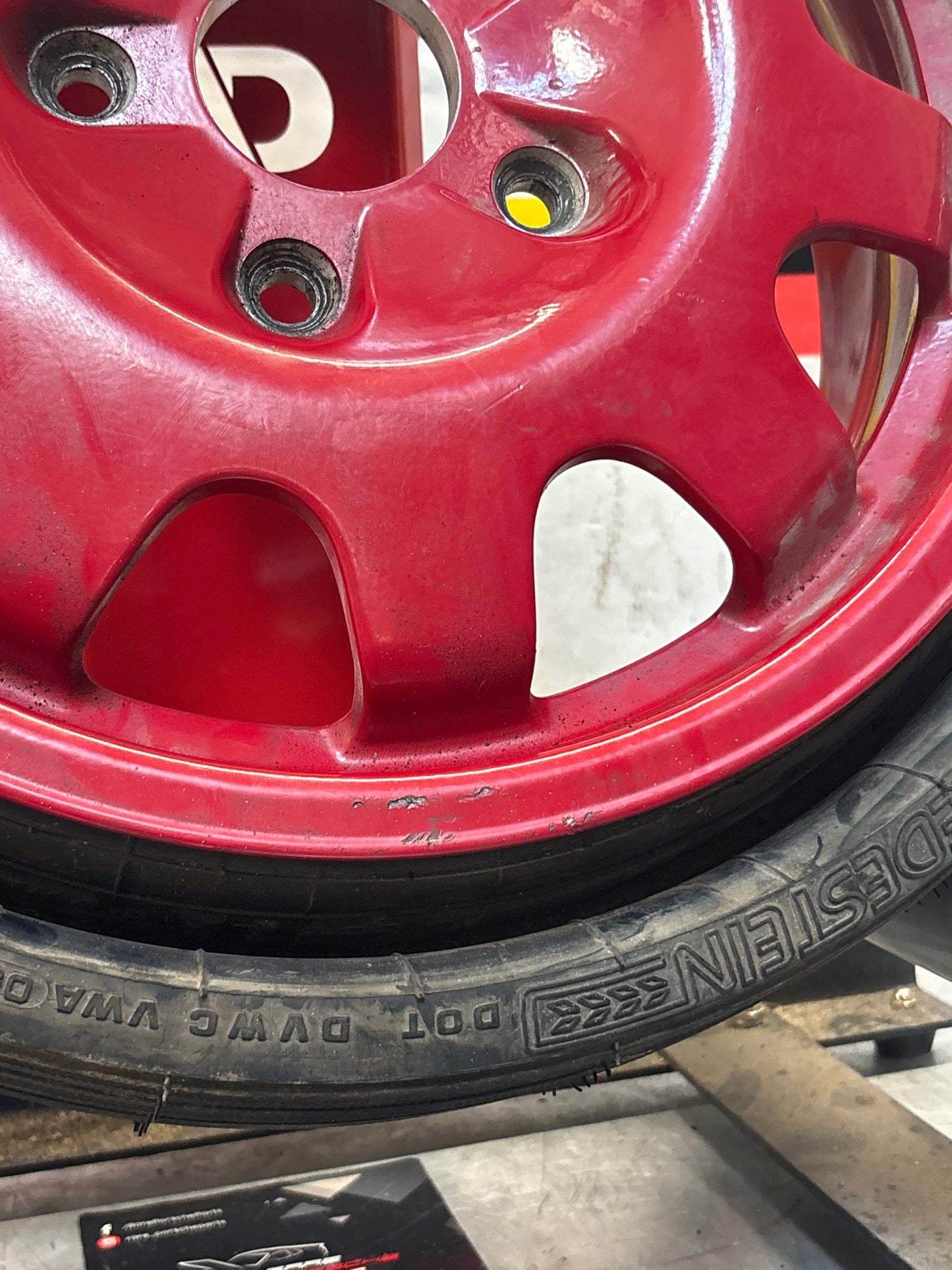 Porsche 965 911 Turbo Spare Wheel and Tire 96536213000