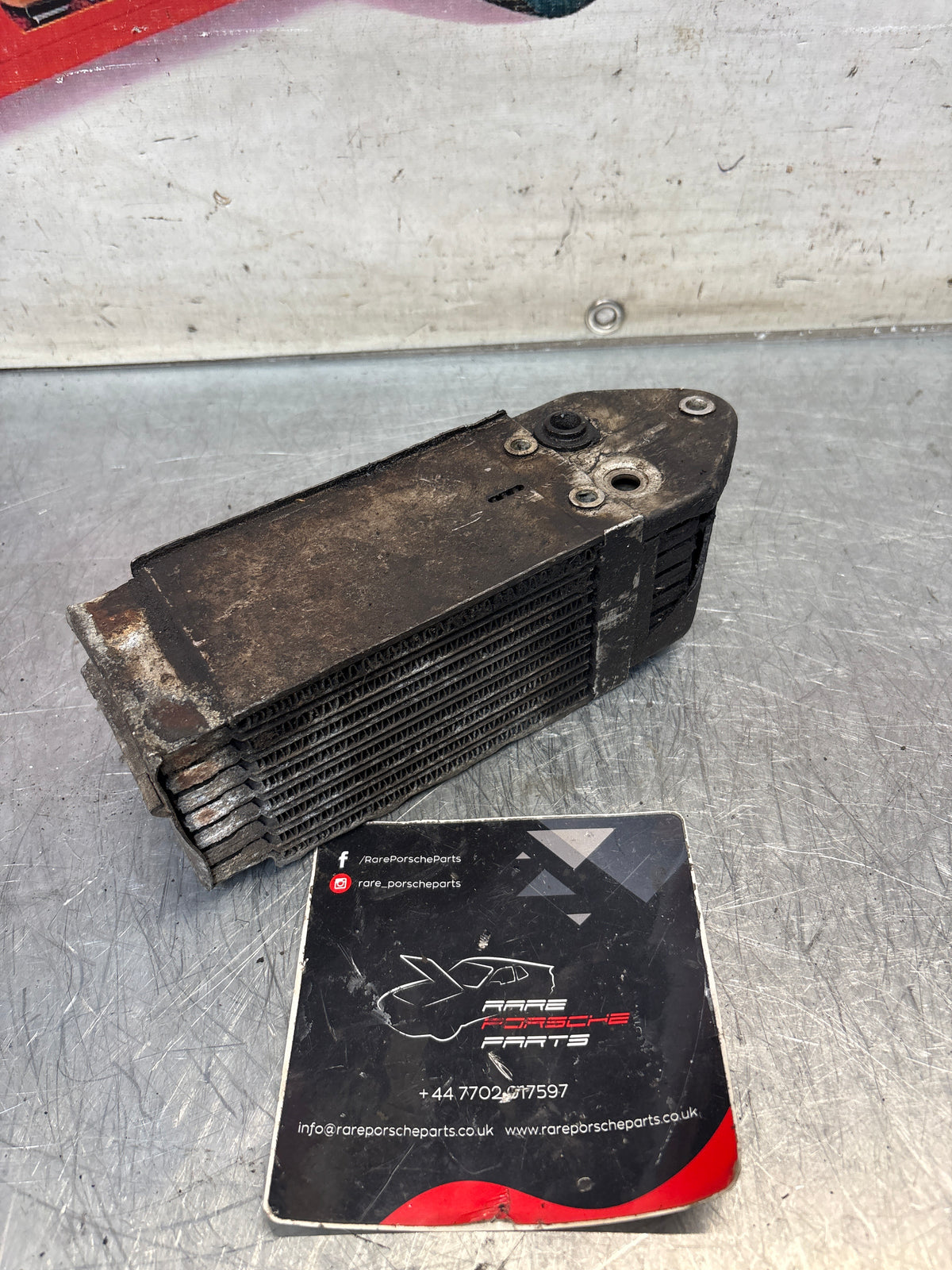 Porsche 914 oil cooler, used 021117021B