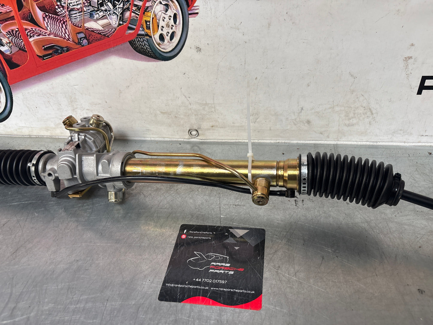 Porsche 924S/944 Power steering rack, LHD 94434701122, refurbished