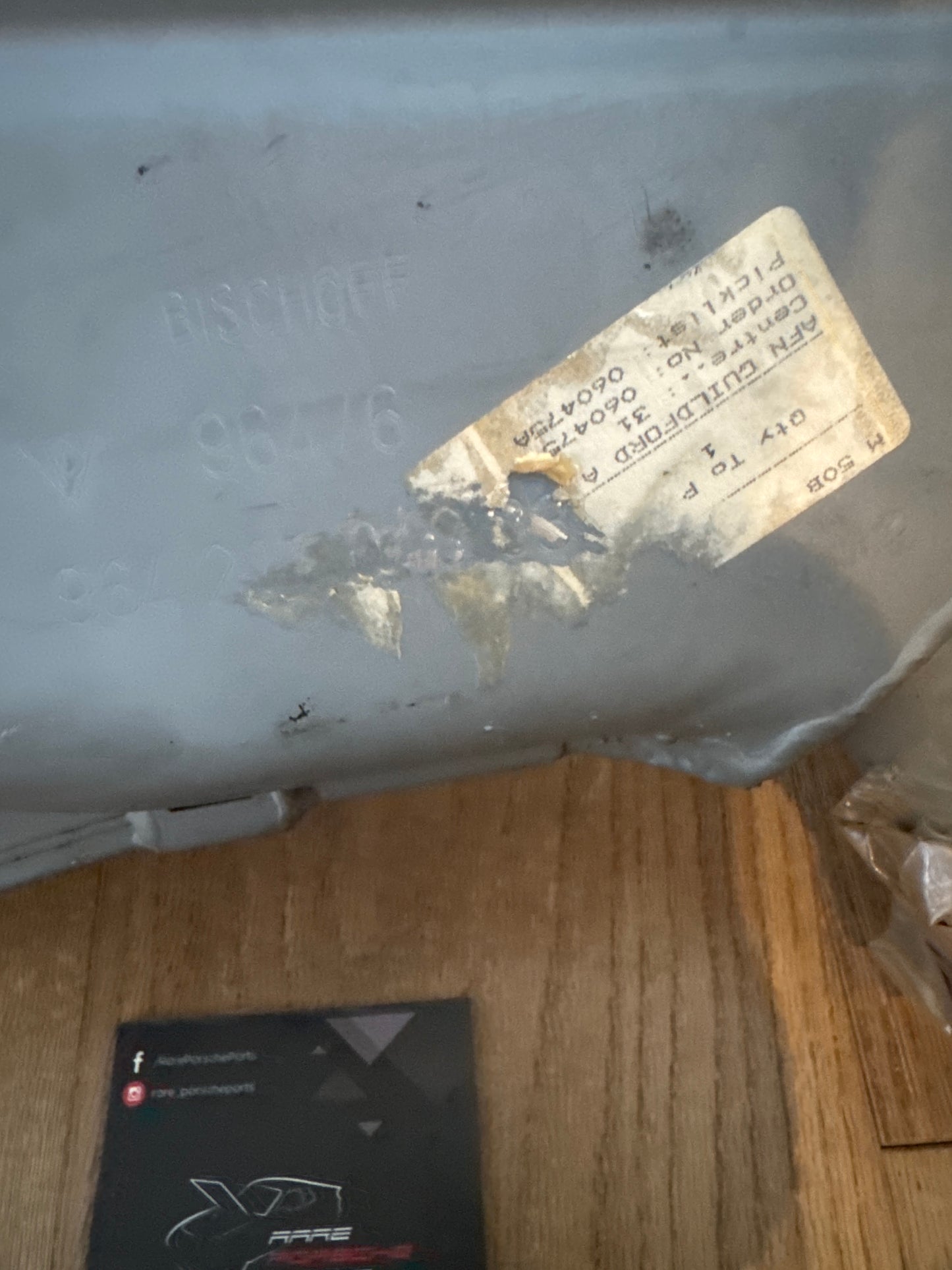 Porsche 964 heat exchanger 96421104003 New NOS