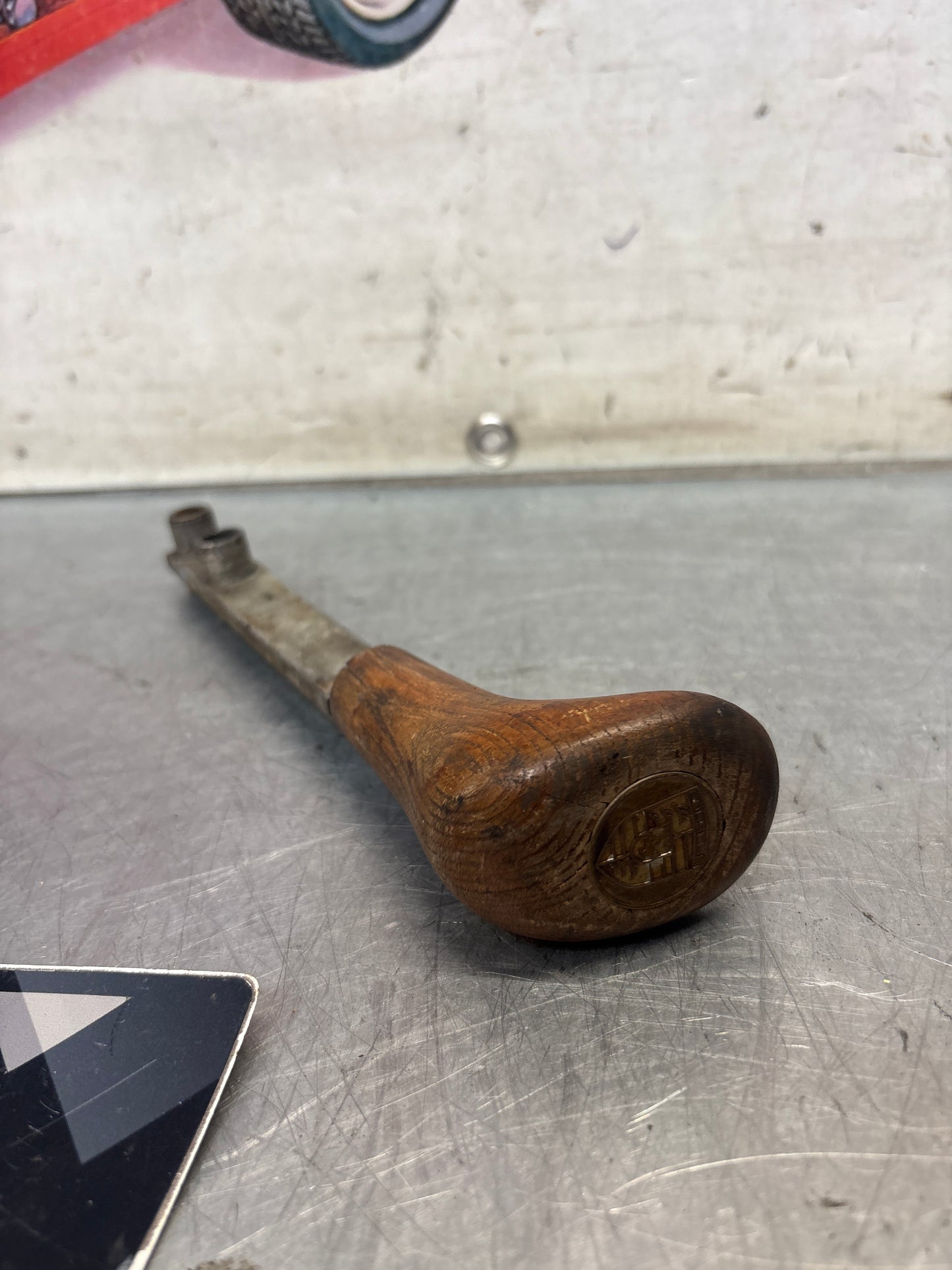 Porsche 924 early gear shift lever, used 477711206B