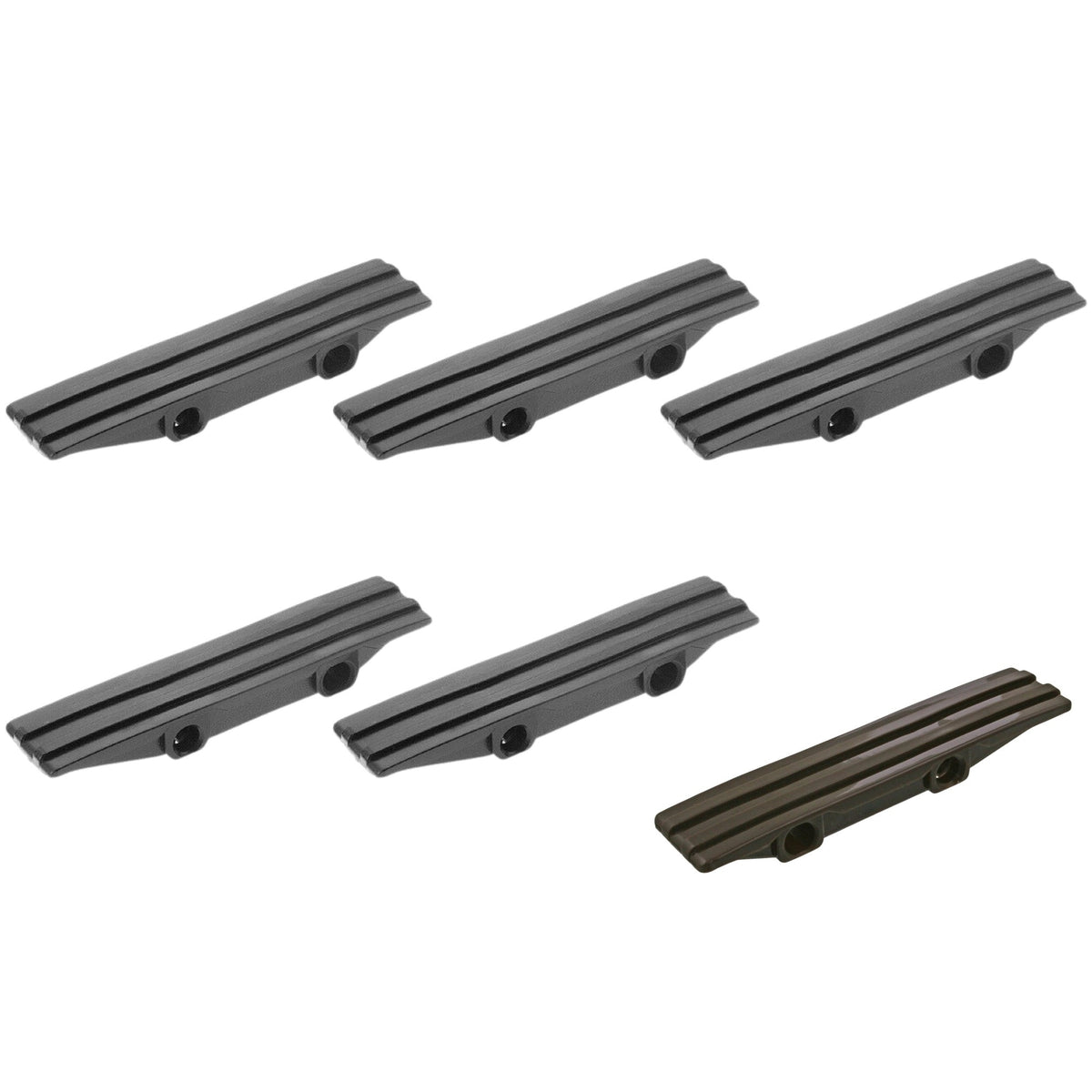 Porsche 911 964 Timing Chain Guide Rail Set, Black/Brown, 91110522206 New