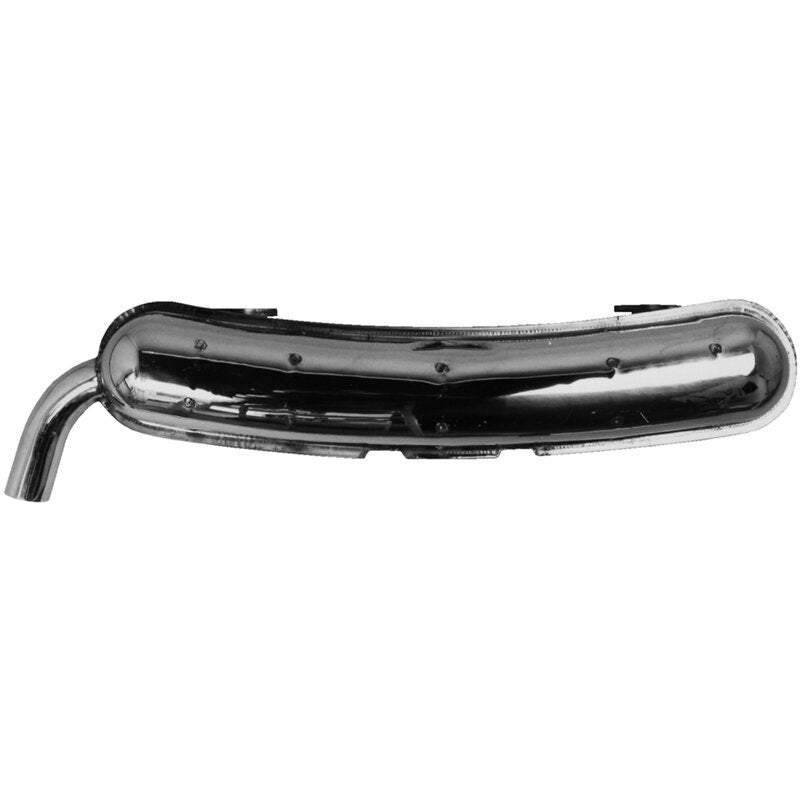 Porsche 911 Exhaust Rear Silencer, Stainless Steel, 91111102505 New