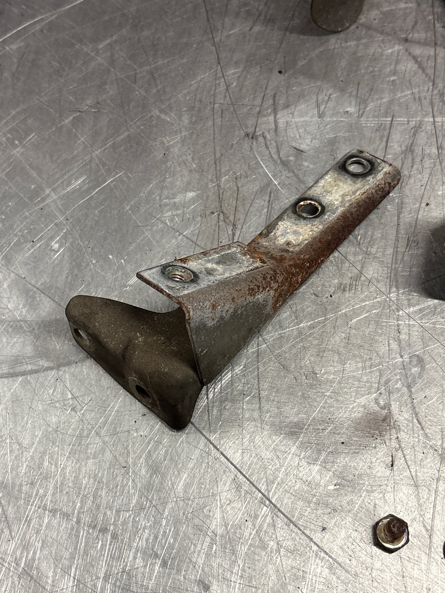 Porsche 968 / 944 S2 Oil cooler housing heat shield, used 94410705304