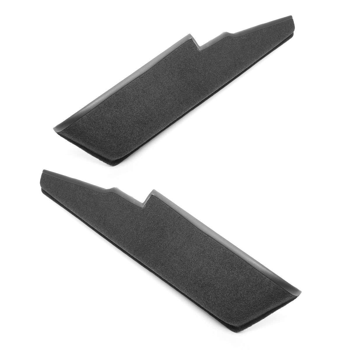 Porsche 911 964 Door Pocket Set, Black with Carpet, 91159803704 New