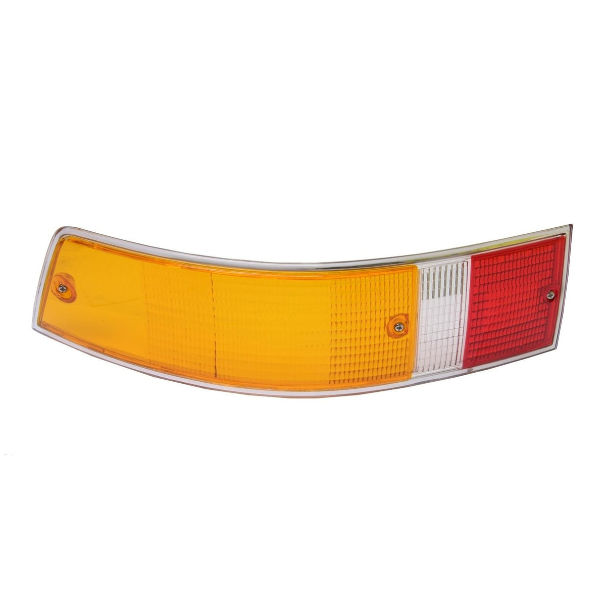 Porsche 911 Rear Light Lens, Chrome Rim, Left, 91163192303 New