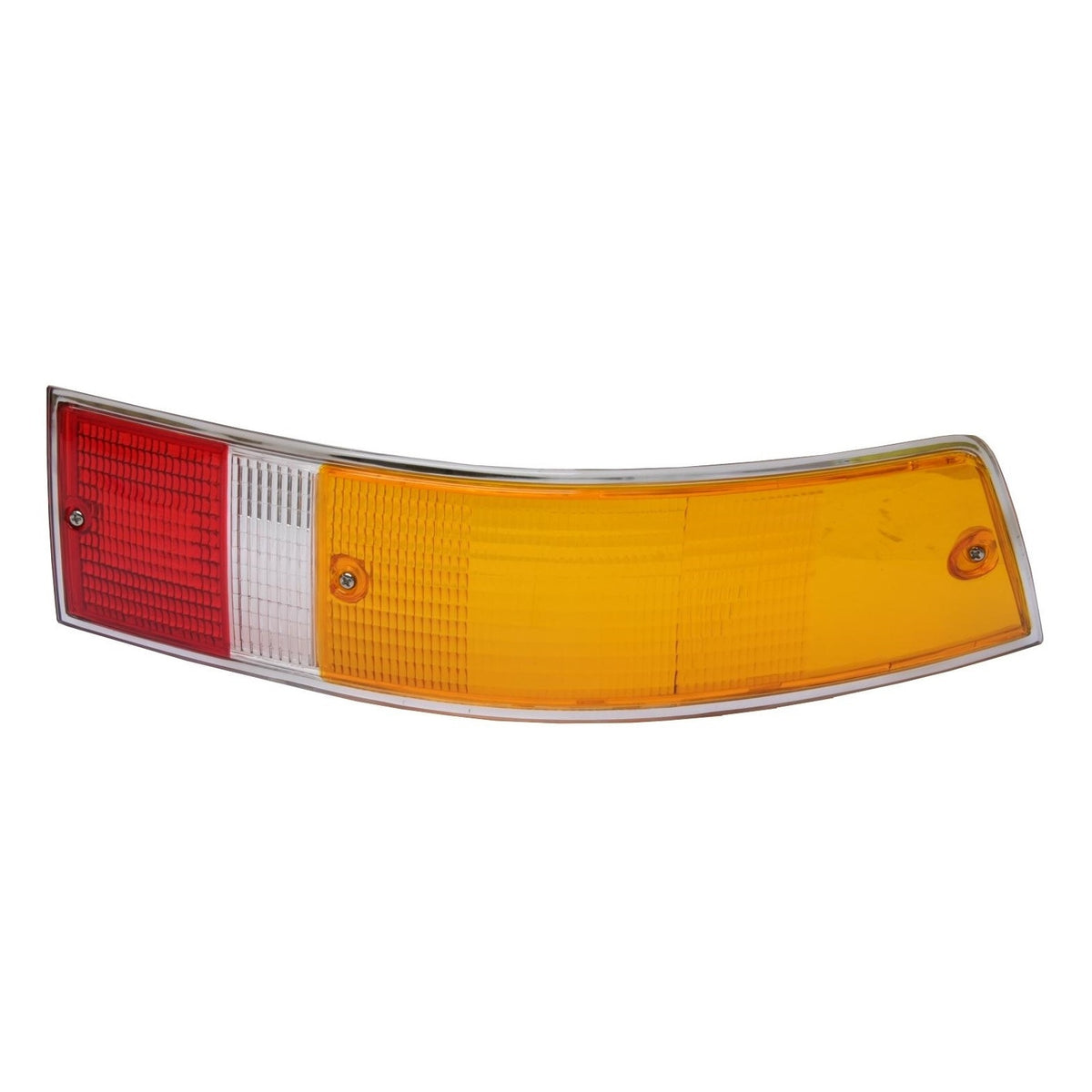 Porsche 911 Rear Light Lens, Chrome Rim, Right, 91163192403 New