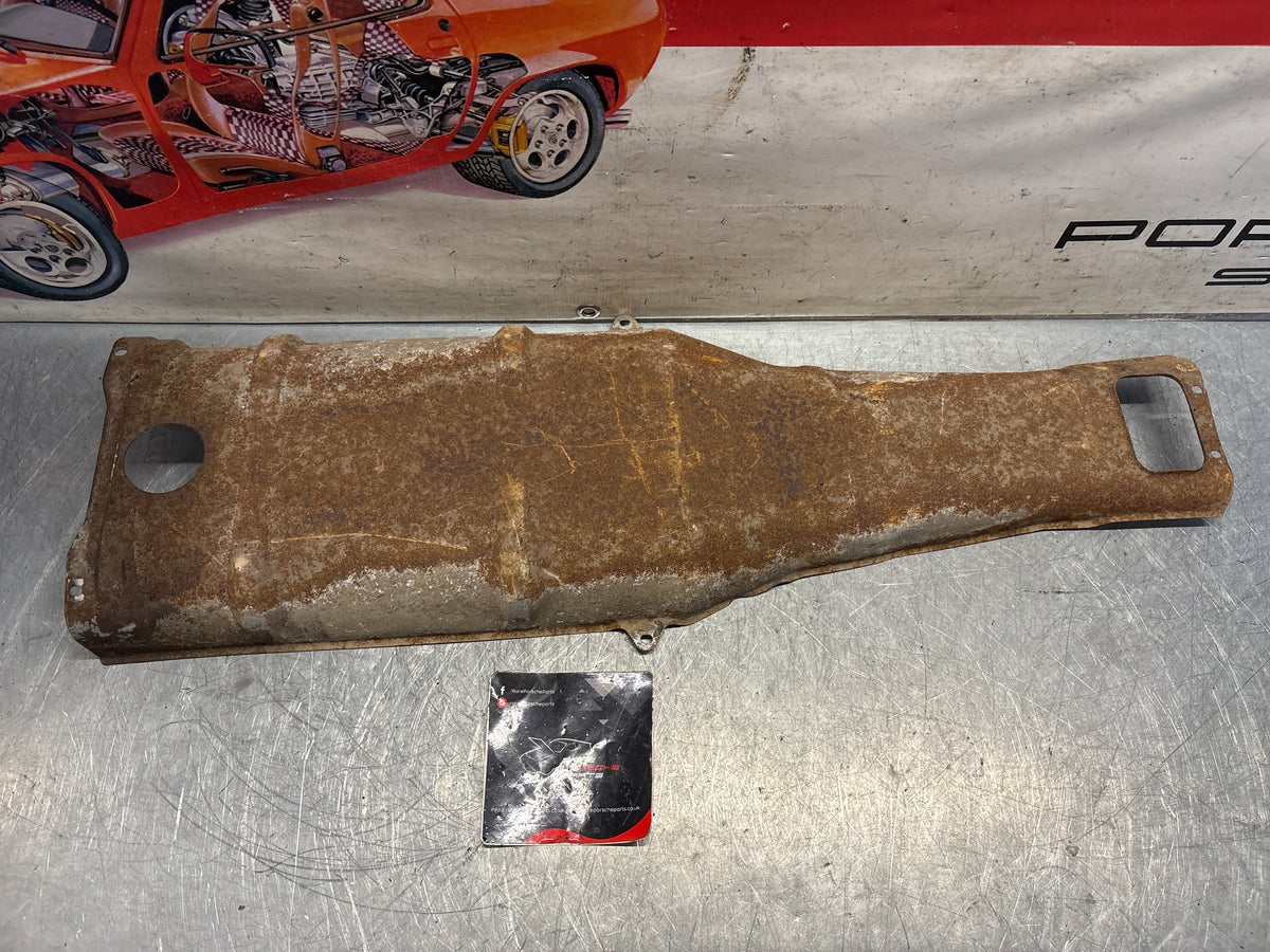 Porsche 928 heat protection plate, later type 92850449101, used