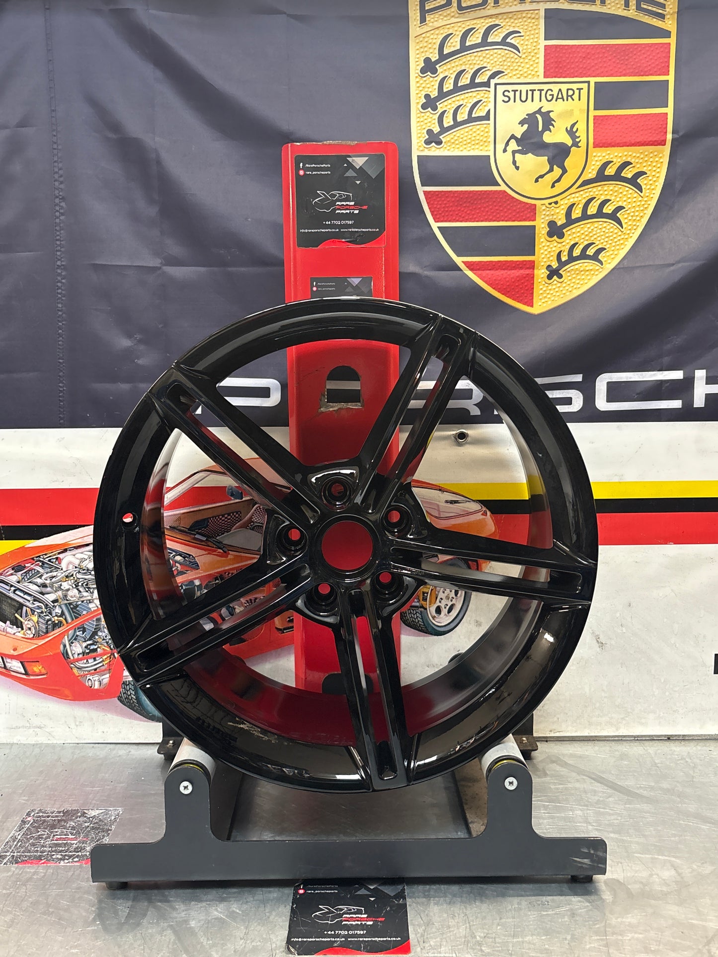 Porsche Taycan Front Alloy wheel 9.5Jx21" ET60 rim 9J1601025AA, refurbished