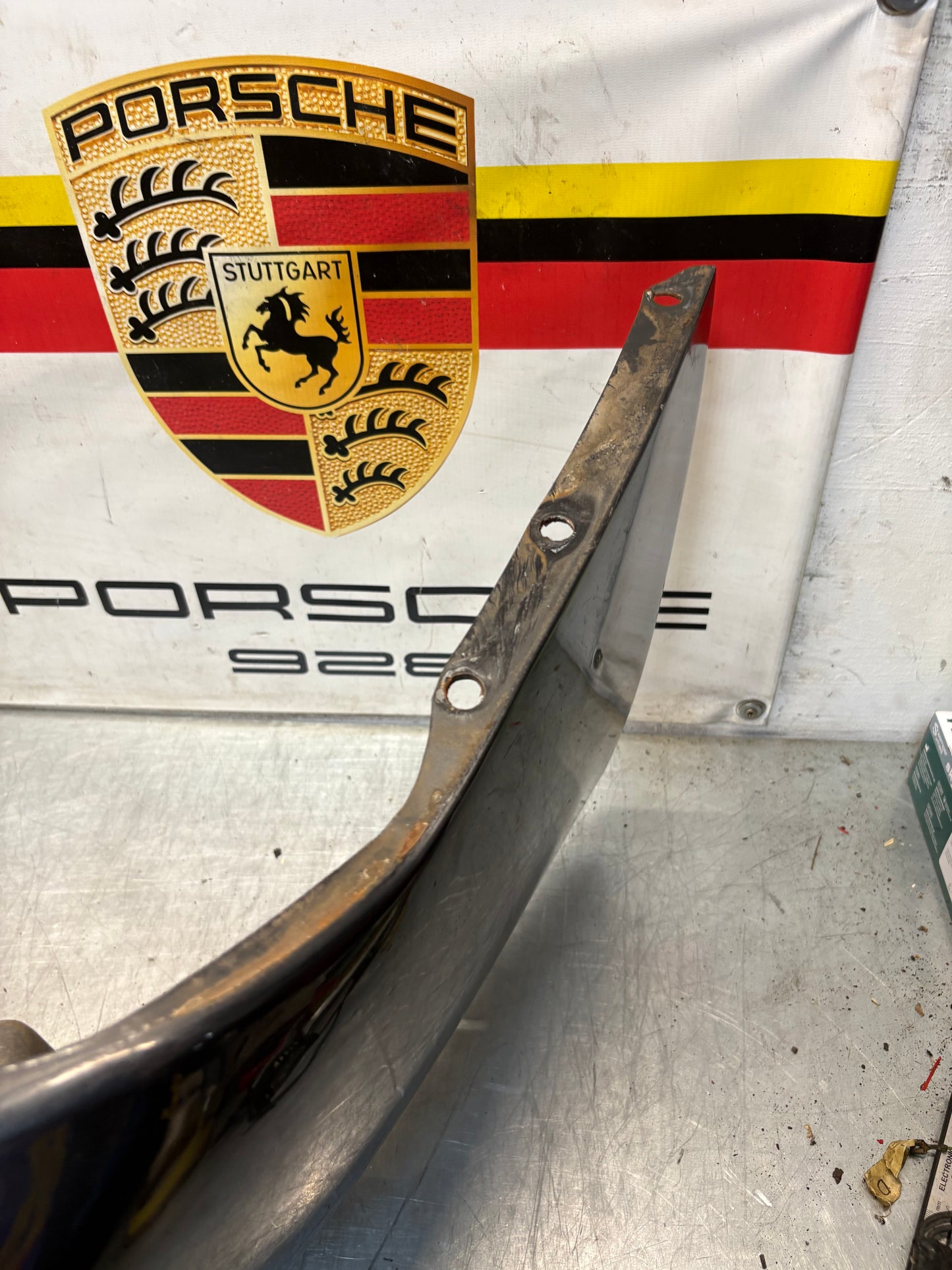 Porsche 944 S2 / Late turbo front bumper, used condition 95150537100