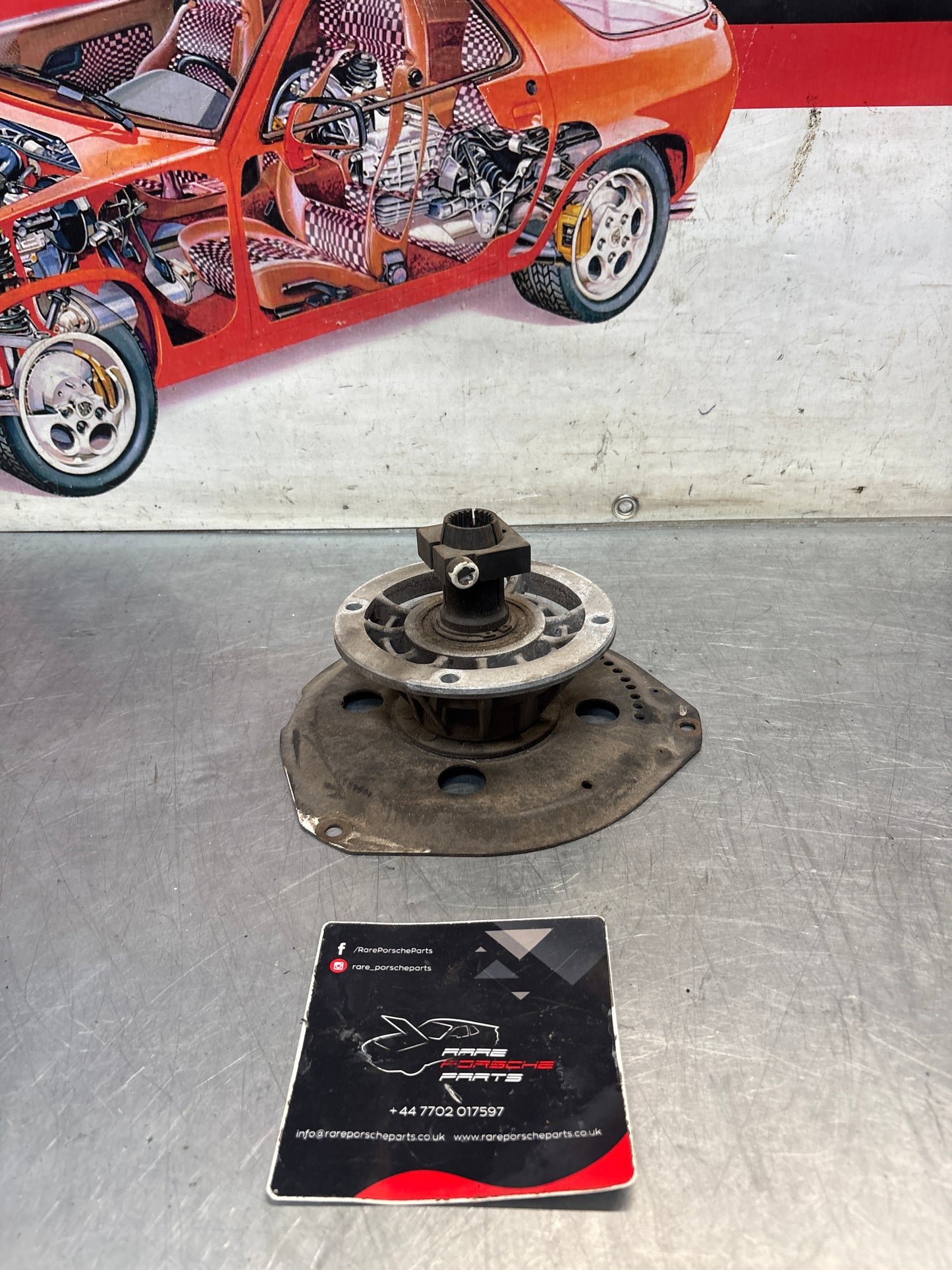 Porsche 944 automatic damper plate flange disc used 94442111000