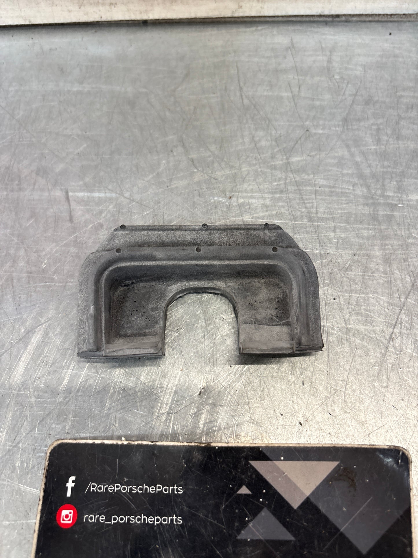 Porsche 944, S2/ 924S left tailgate latch pin gasket rubber, used 94451236501