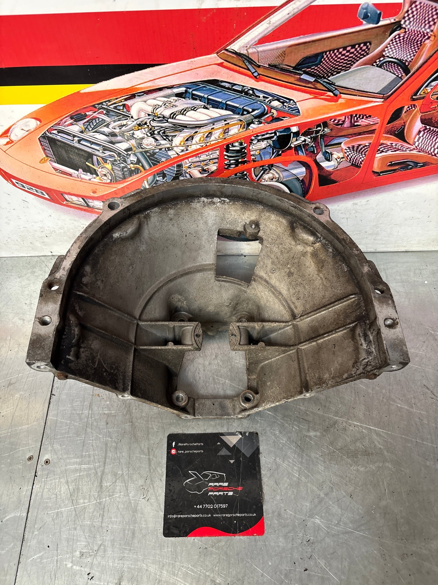 Porsche 928 Engine Drivetrain Bell Housing 928116401