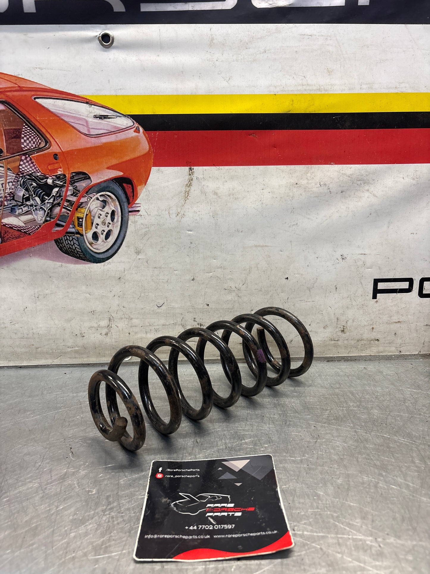 Porsche 911 993 rear coil spring, used 99333353120504