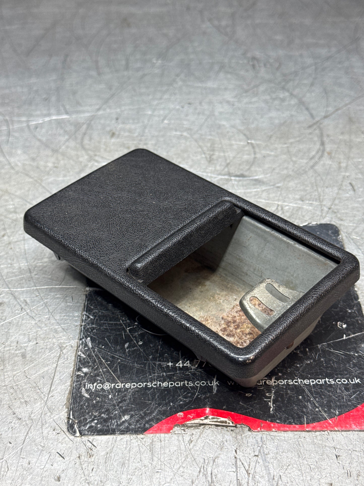 Porsche 924/944 black ashtray, 94455230500, used