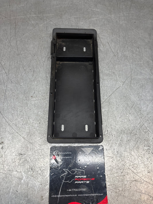 Porsche 928 centre armrest cassette,black, used 92855570102
