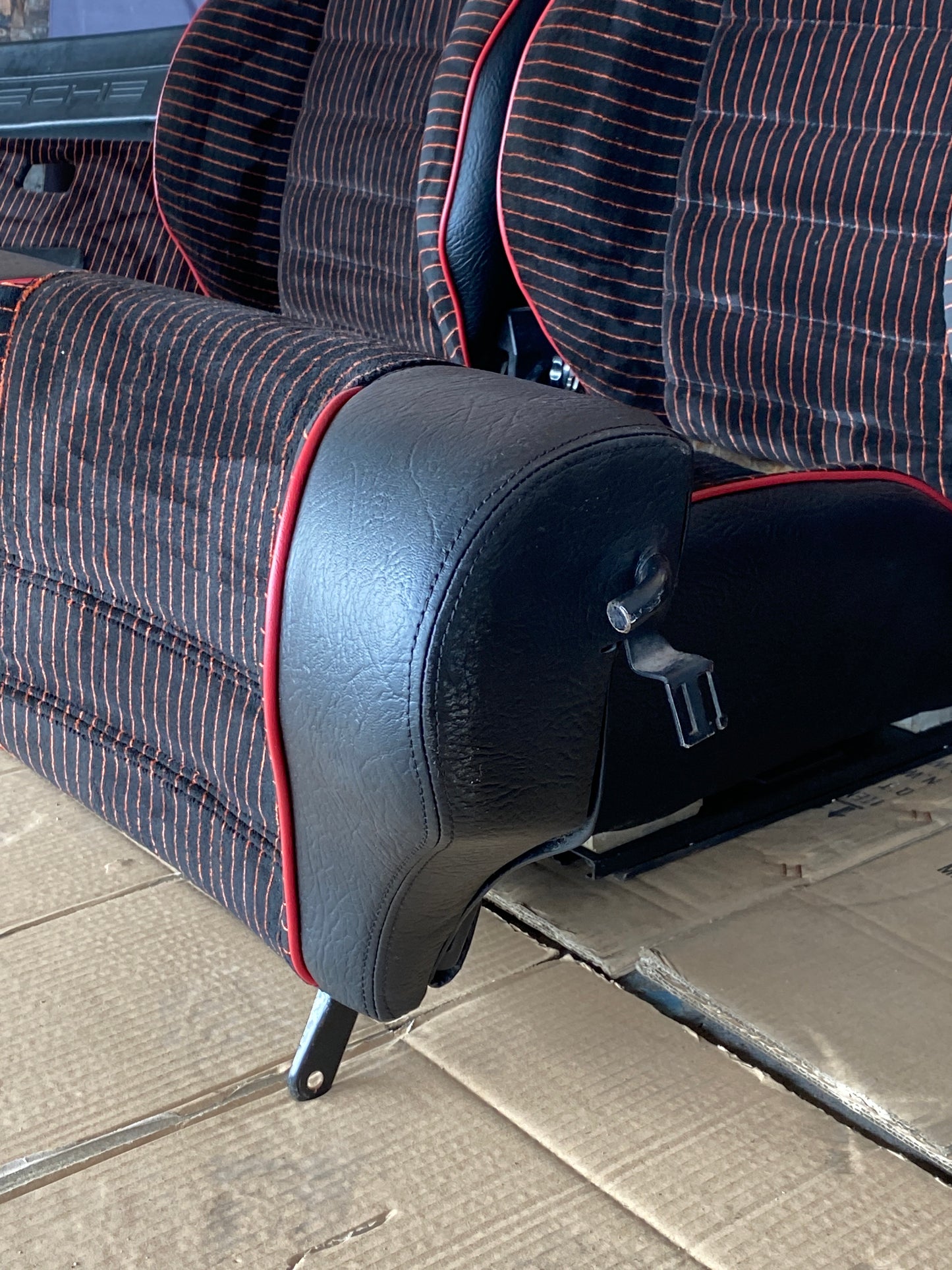 Porsche 924 Carrera GT Seat set with door cards, refurbished