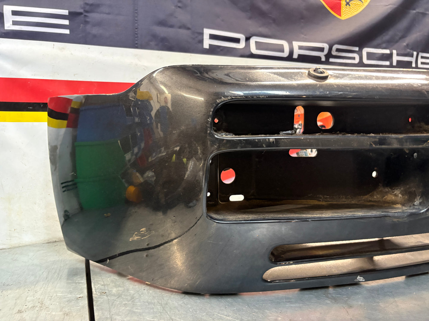 Porsche 944 S2 / Late turbo front bumper, used condition 95150537100