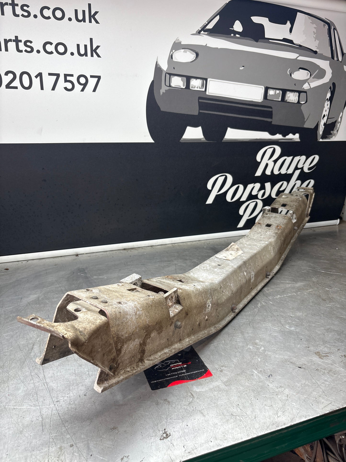Porsche 928 -87 front bumper reinforcement, used 92850501005