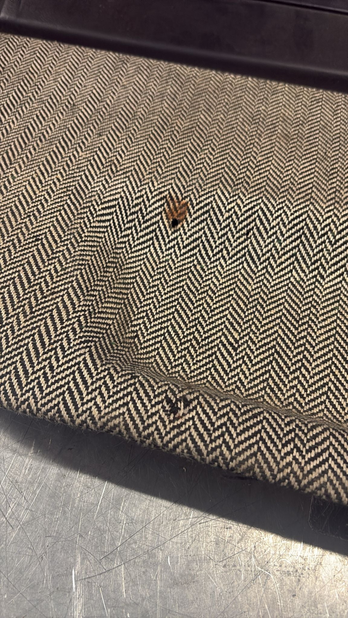 Porsche 924 / 944 early left Used door card, black, LHD 477867011