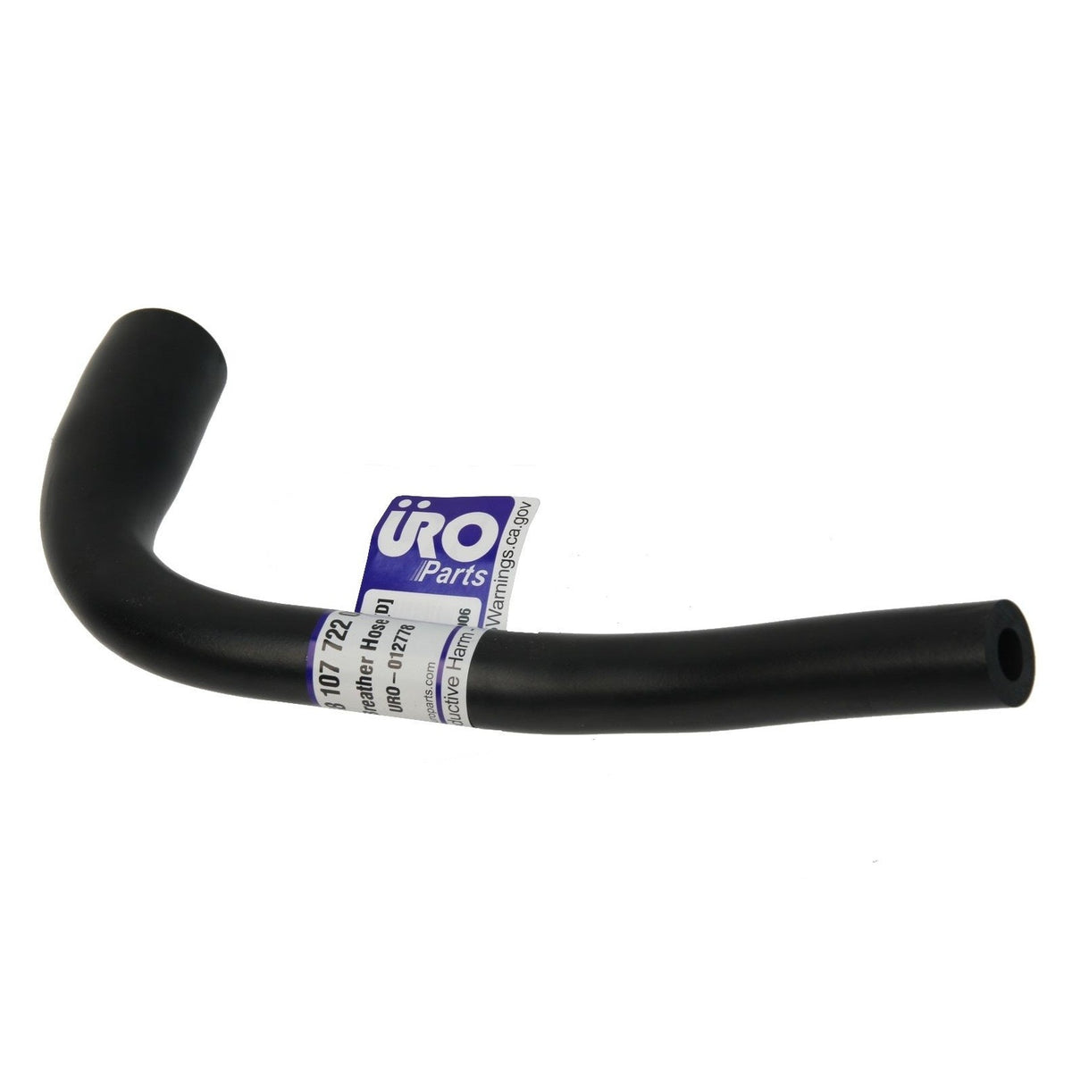 Porsche Crankcase Breather Hose, Oil Separator to Plenum, 92810772200 New