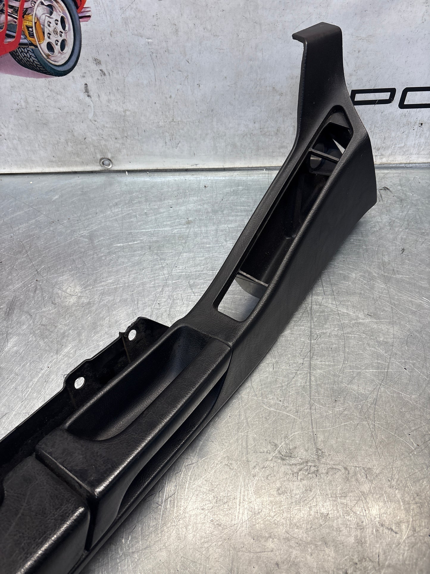 Porsche 928 burgundy door armrest, left, off side, 92855510103, used