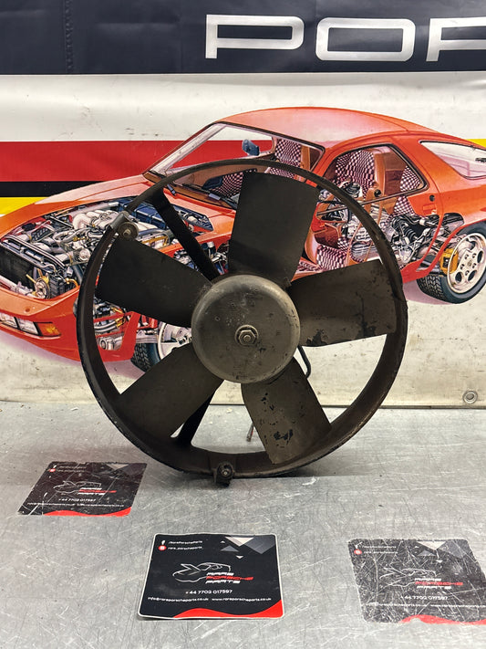 Porsche 928, -79 Air conditioner condenser  cooling  fan, genuine 92862410300 used