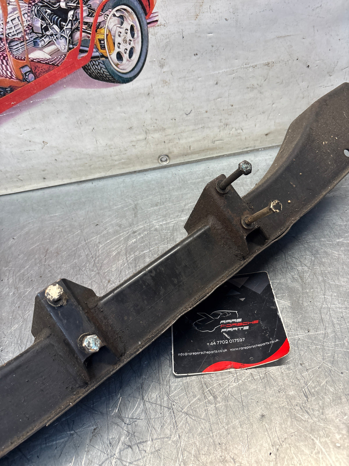 Porsche 924 engine cross member, used 477407321J