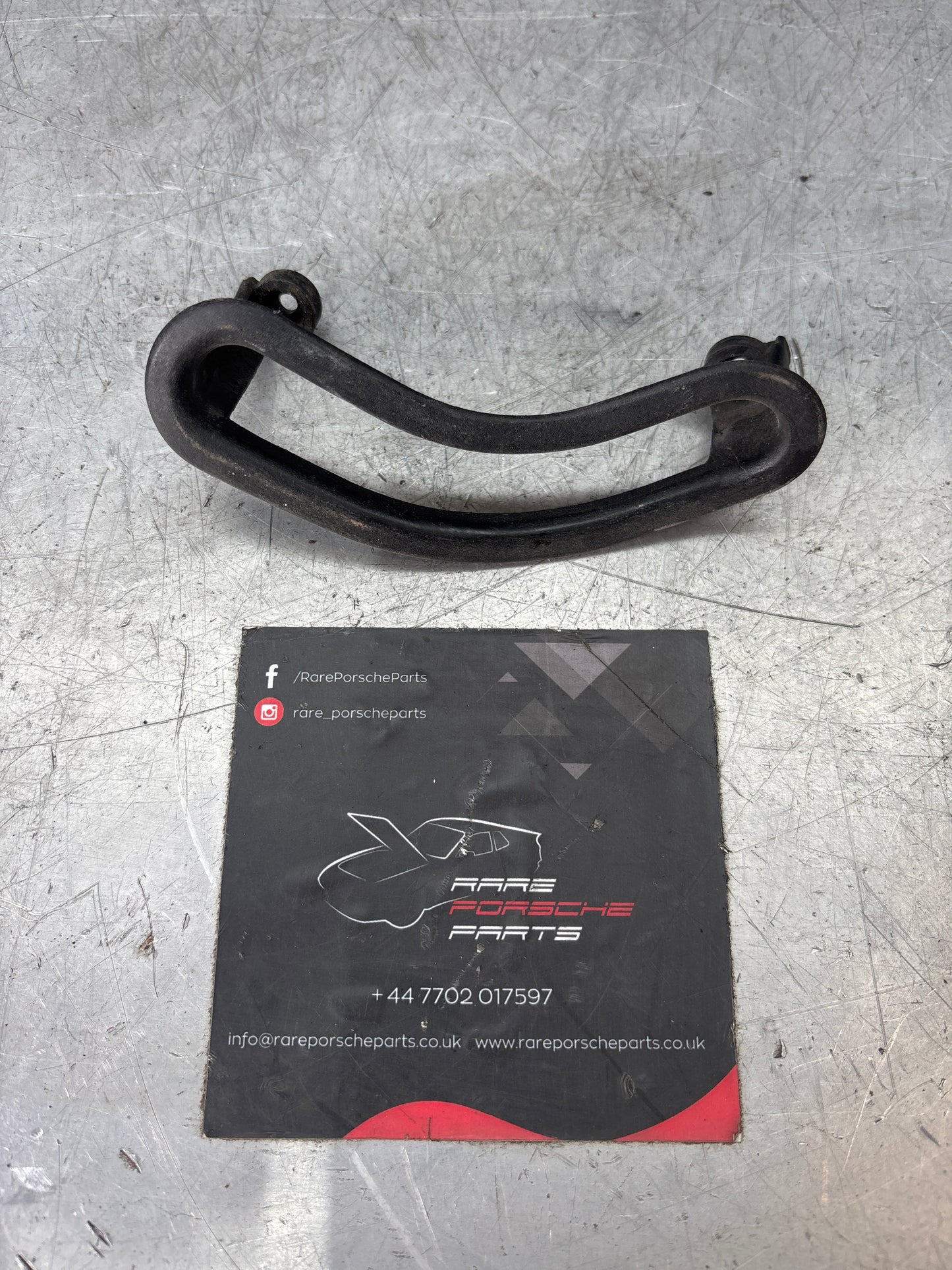 Porsche 928 seat belt grip handle left side, used 92855527503
