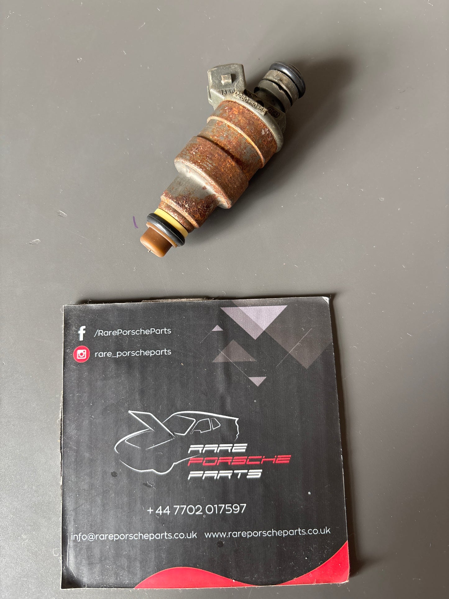 Porsche 924S 944 injector, cleaned, tested, new filter kit 0280150158