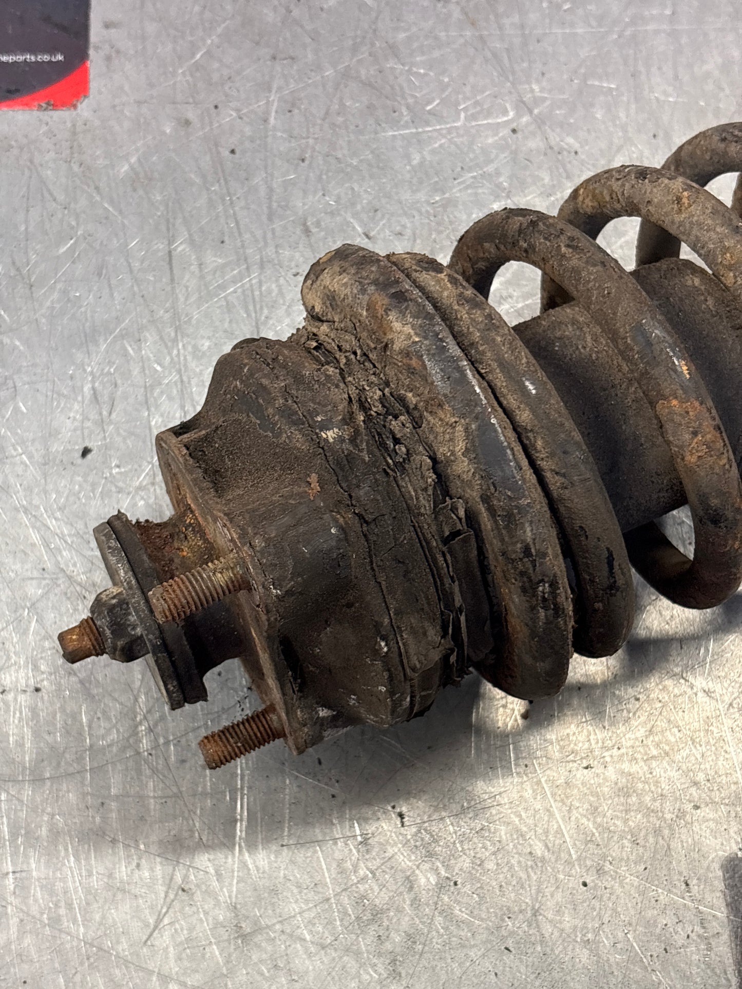 Porsche 928 front shock absorber, used 92834305504