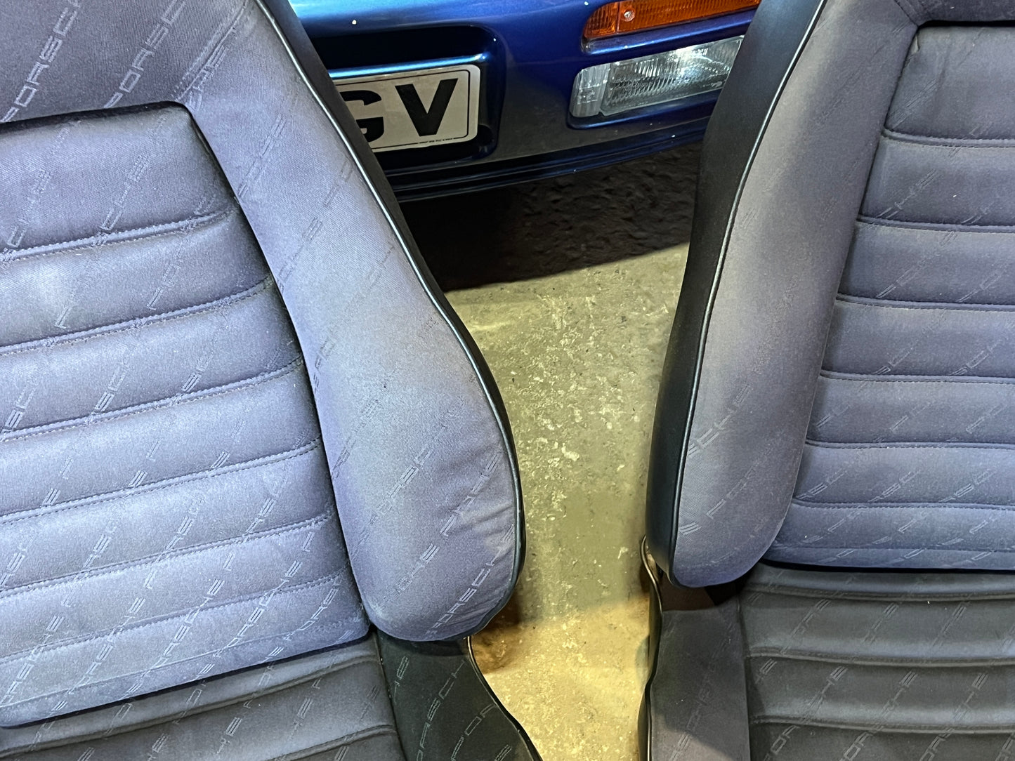 Porsche 924 / early 944 pair of Recaro sport seats, early type, used front seats only