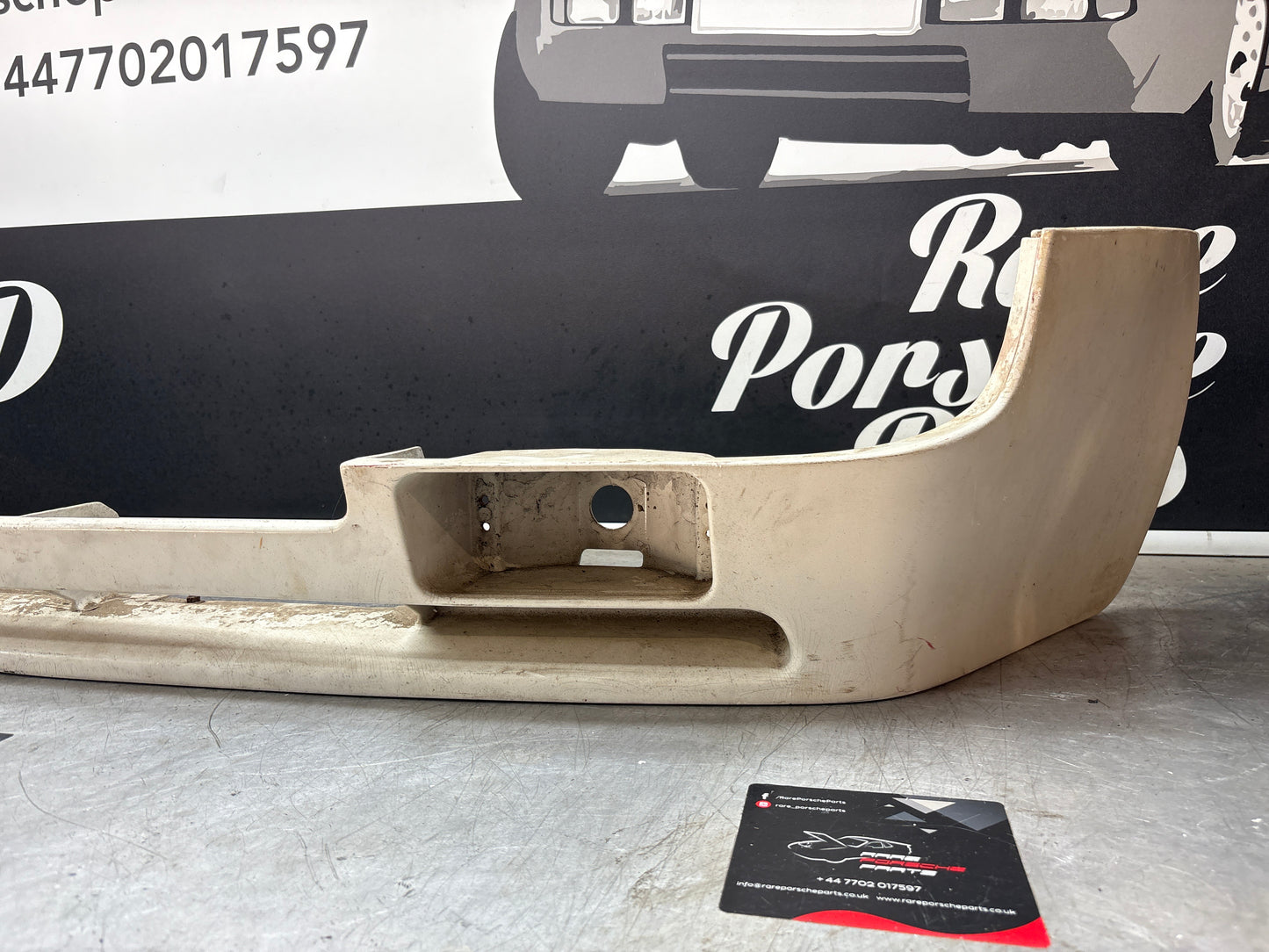 Porsche 944 Front spoiler, valance with fog light used 93150537105