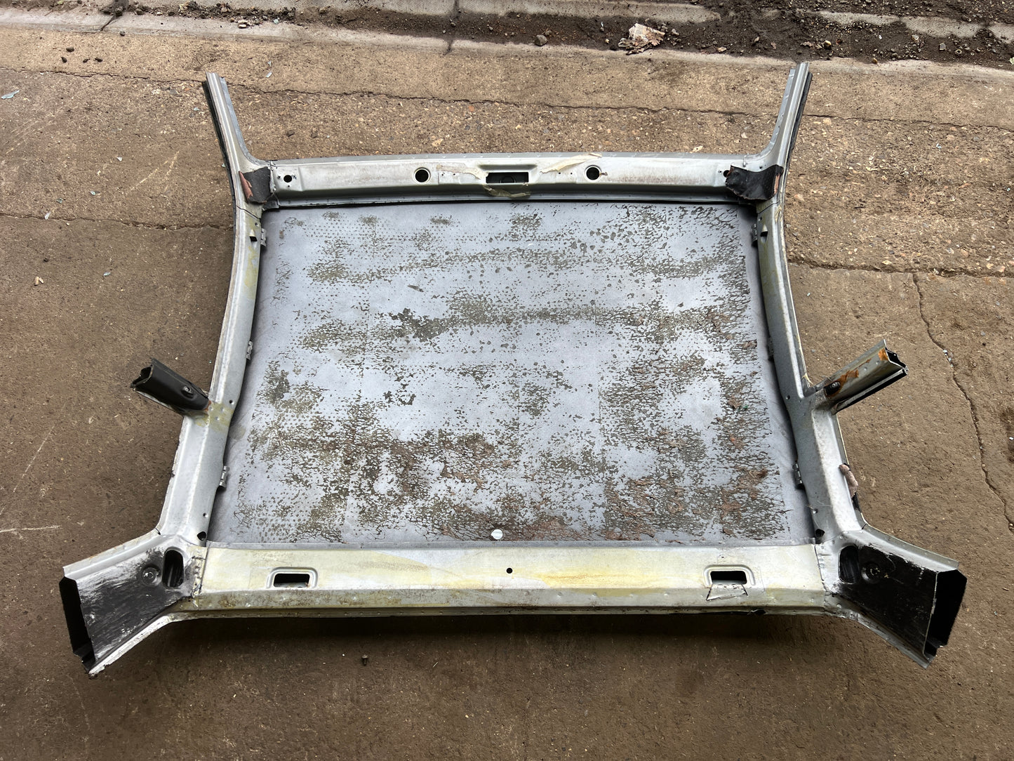 Porsche 924 944 roof panel cut non sunroof model used