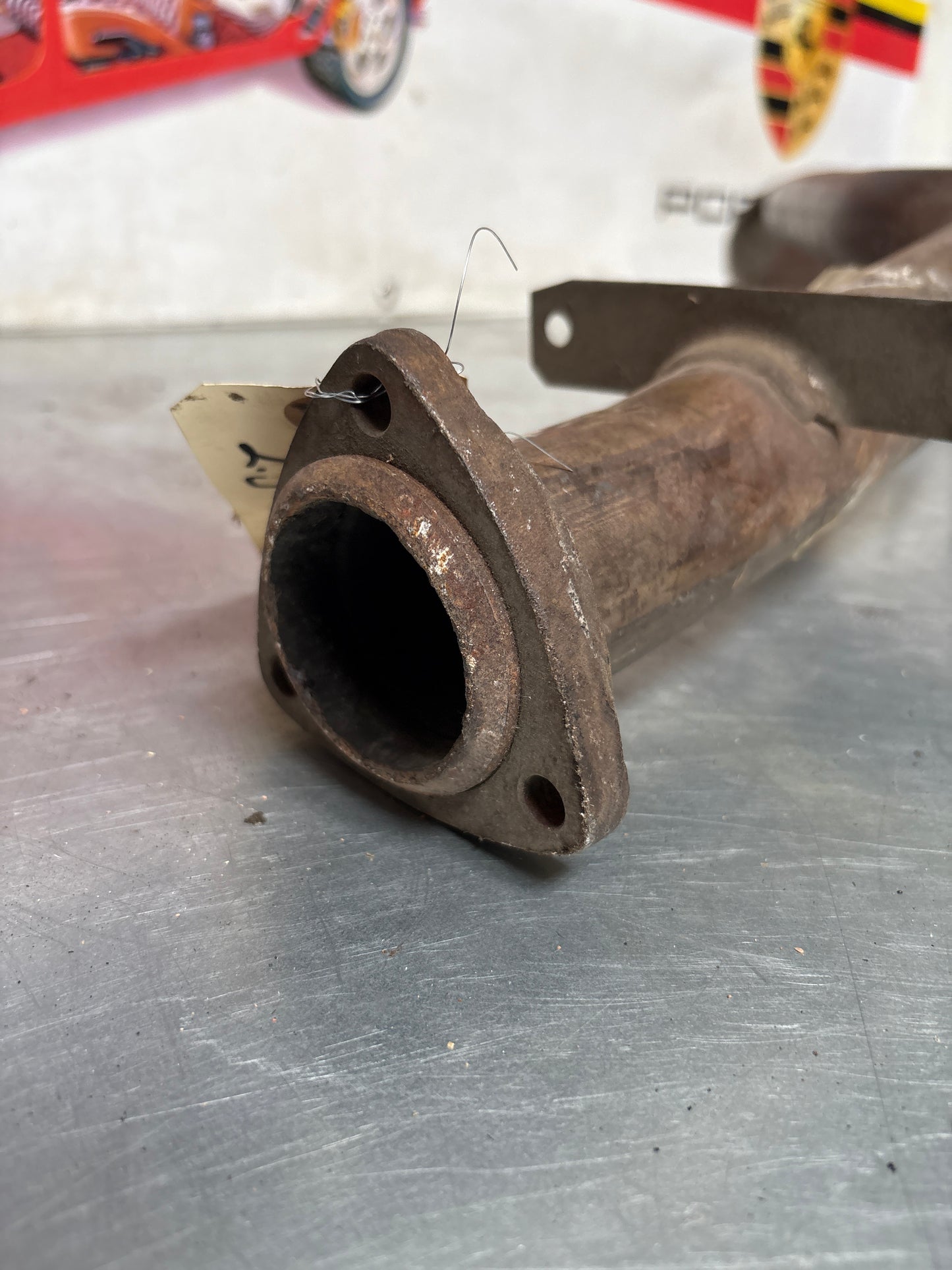 Porsche 924S / 944 2.5 N/A Exhaust system rear muffler, used