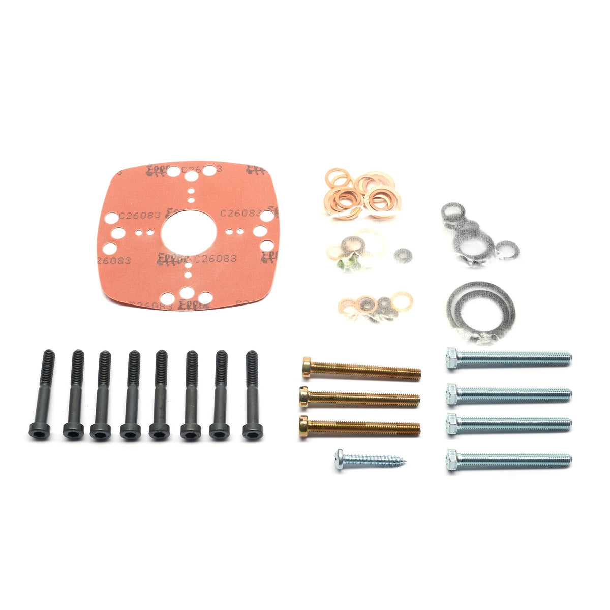 Porsche 924 Gasket Set, Fuel Distributor Head, 931110907 New