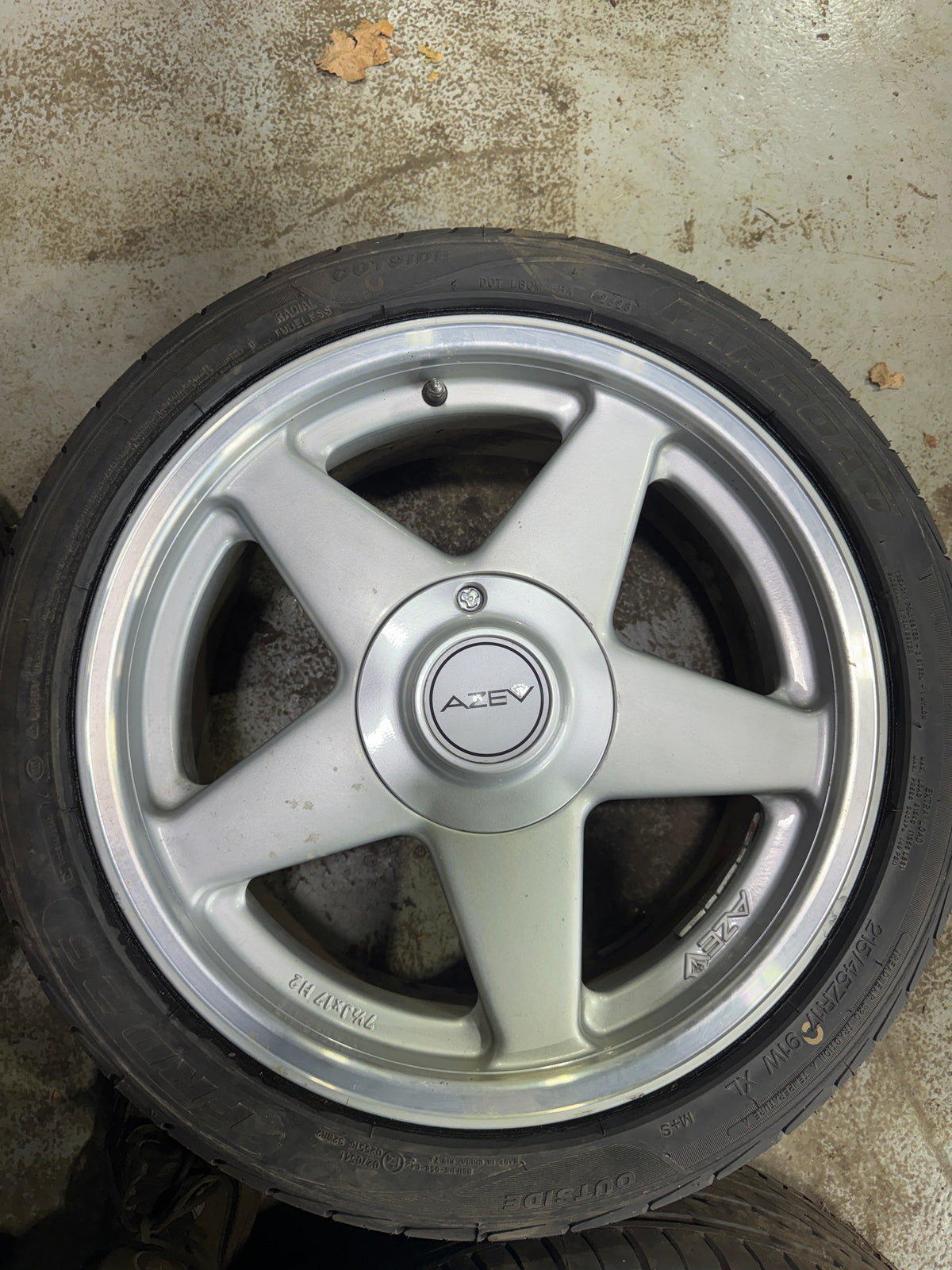 AZEV 4X108 7.5J x 17inch Wheels