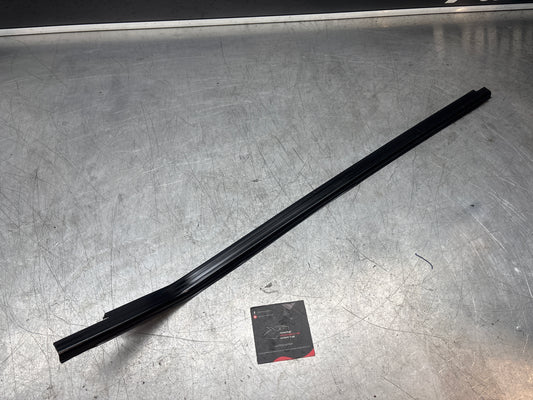 Porsche early 924/944 left sill trim, used 477853657A no cracks