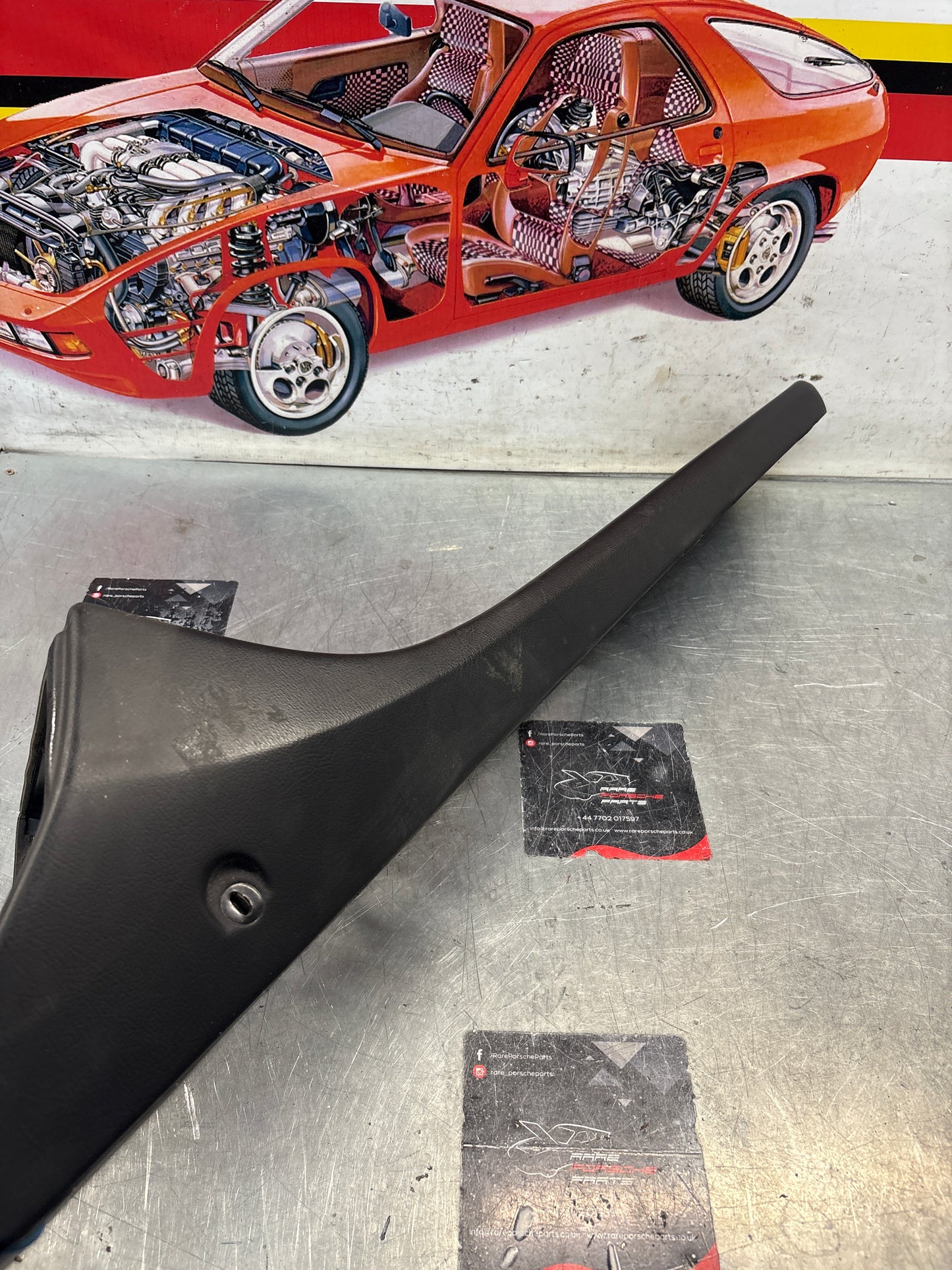 Porsche 944 centre console black 94455205101 used