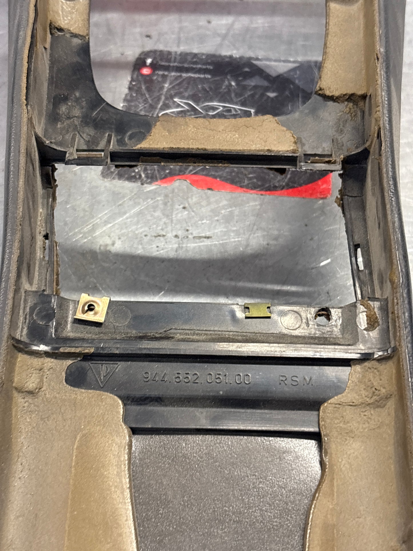 Porsche 944 centre console black 94455205100 used