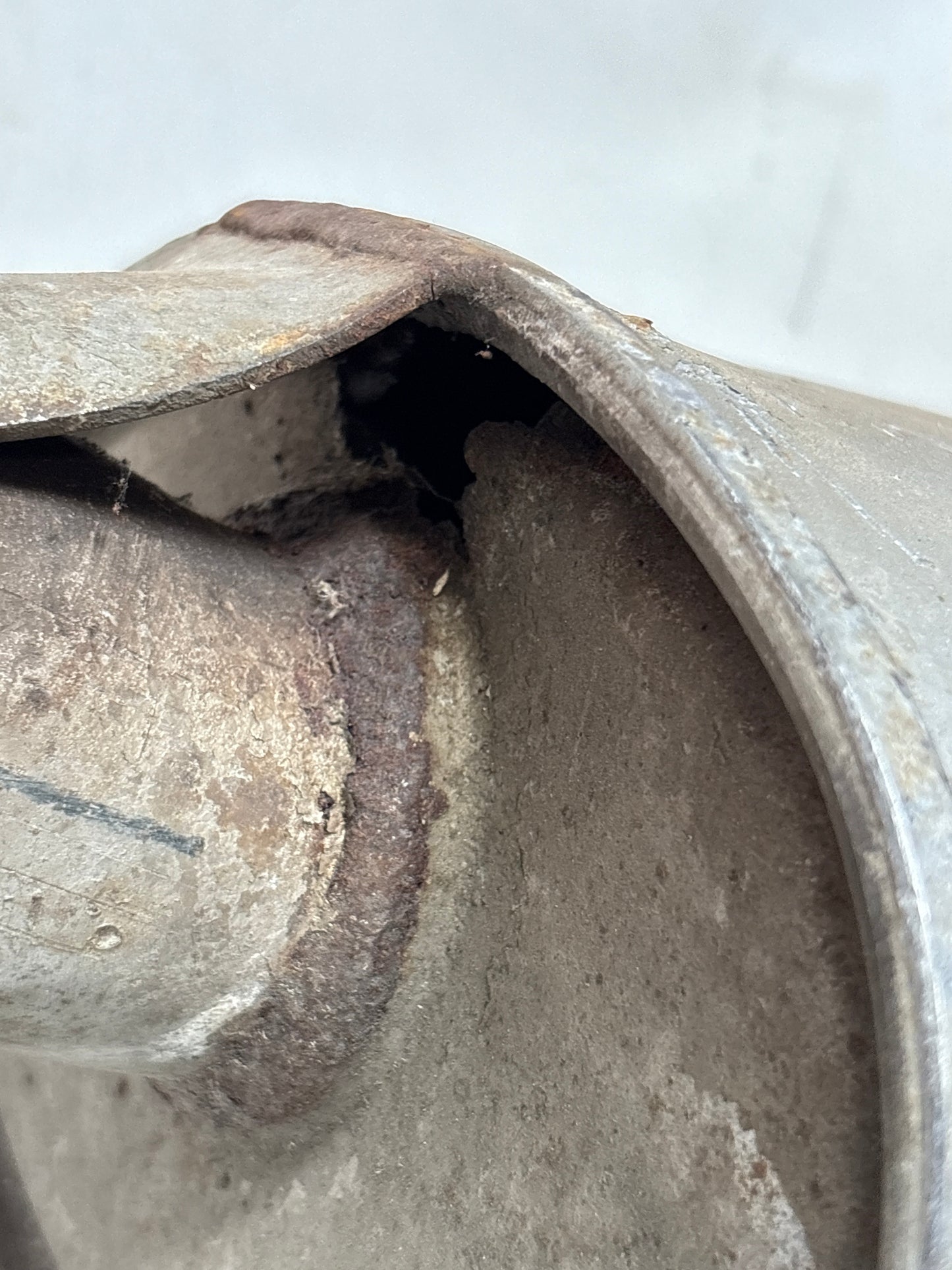 Porsche 944 Turbo exhaust system rear muffler, used, for spares or repair