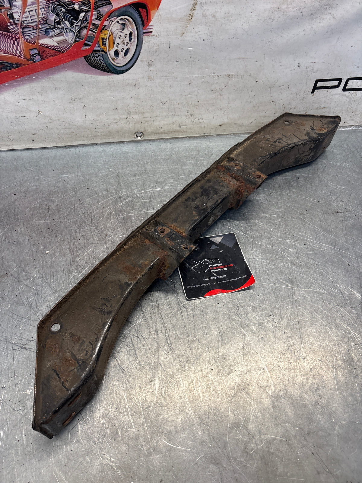 Porsche 924 engine cross member, used 477407321J