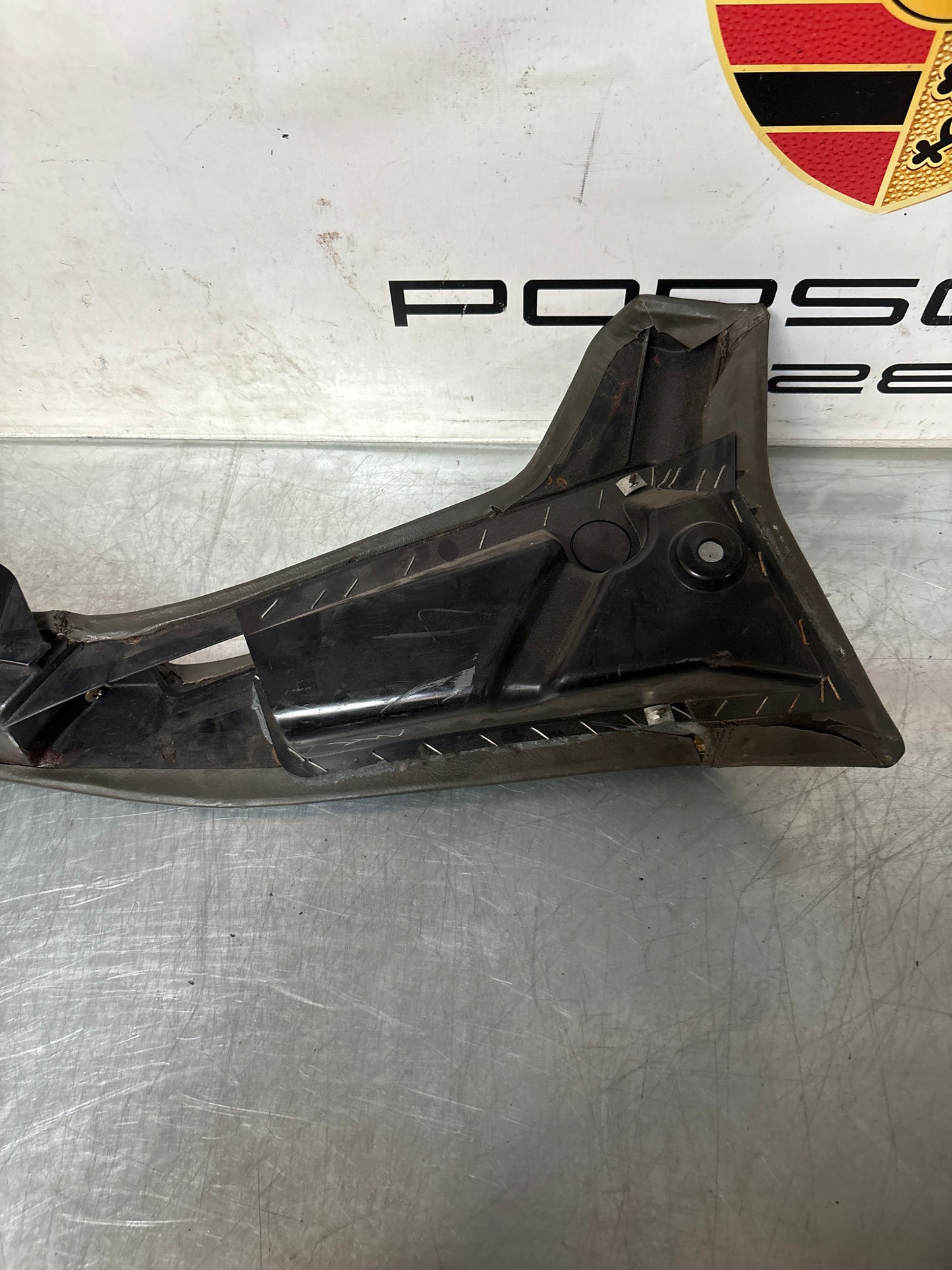 Porsche 928 Grey door armrest, right, off side, 92855510203, used