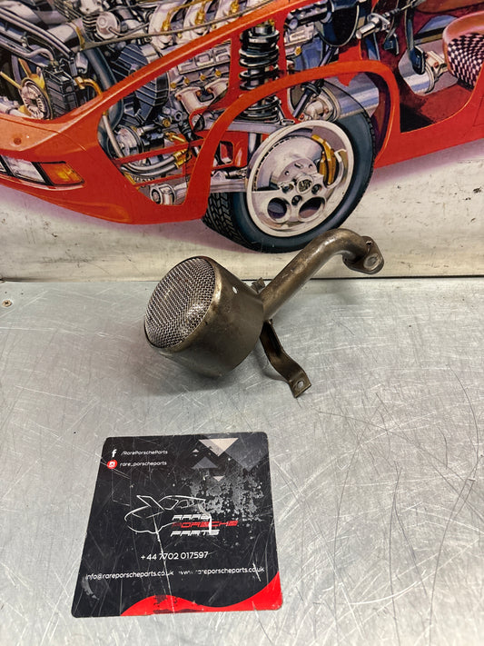 Porsche 928 Oil pump pick up tube, used 92810703206