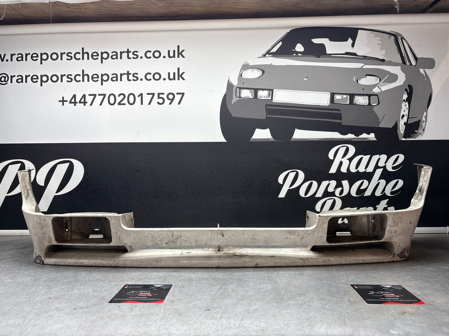 Porsche 944 Front spoiler, valance with fog light used 93150537105