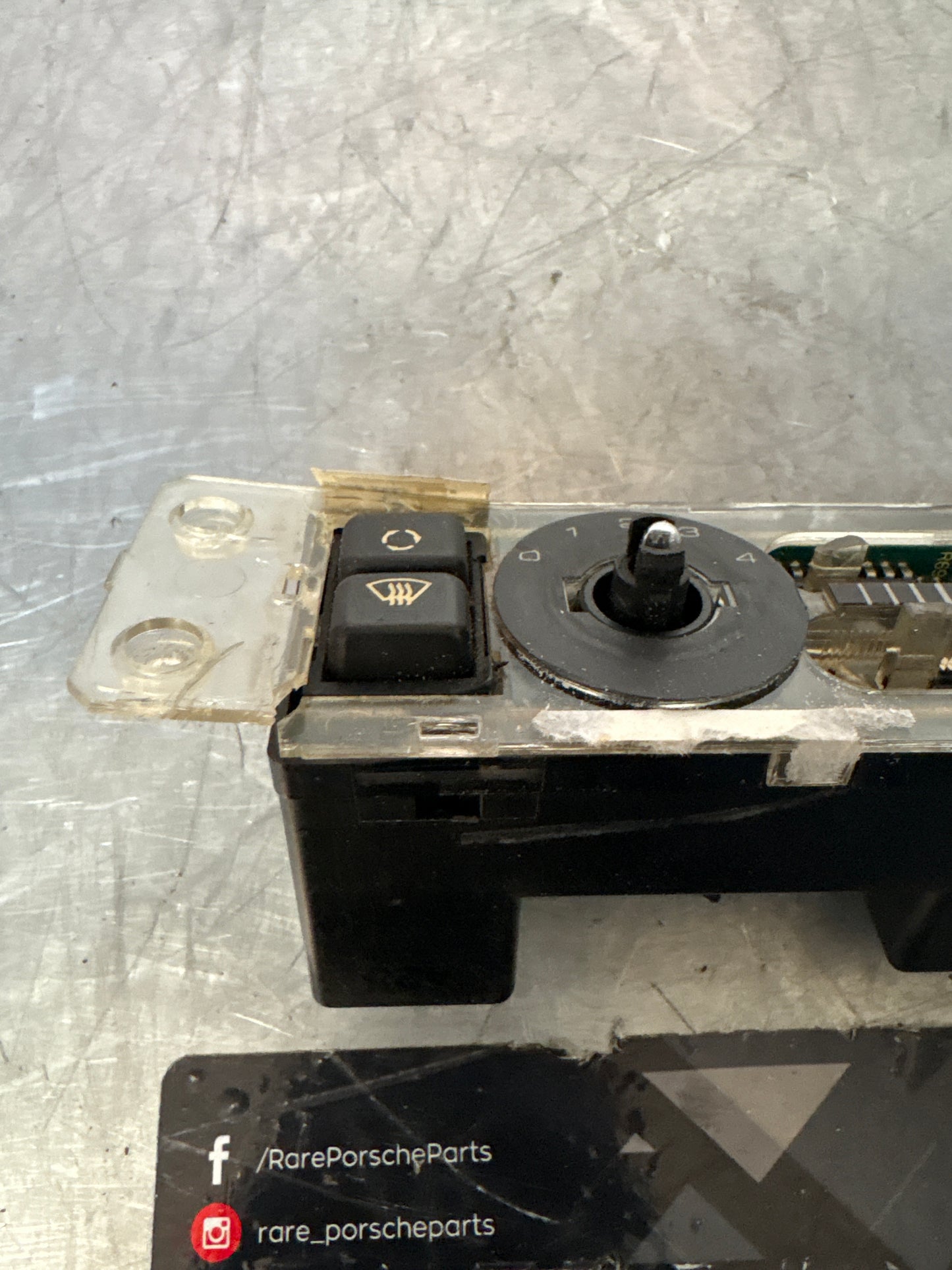 Porsche 944 climate heater / control switch 85.5 -91 years 94465302101 used