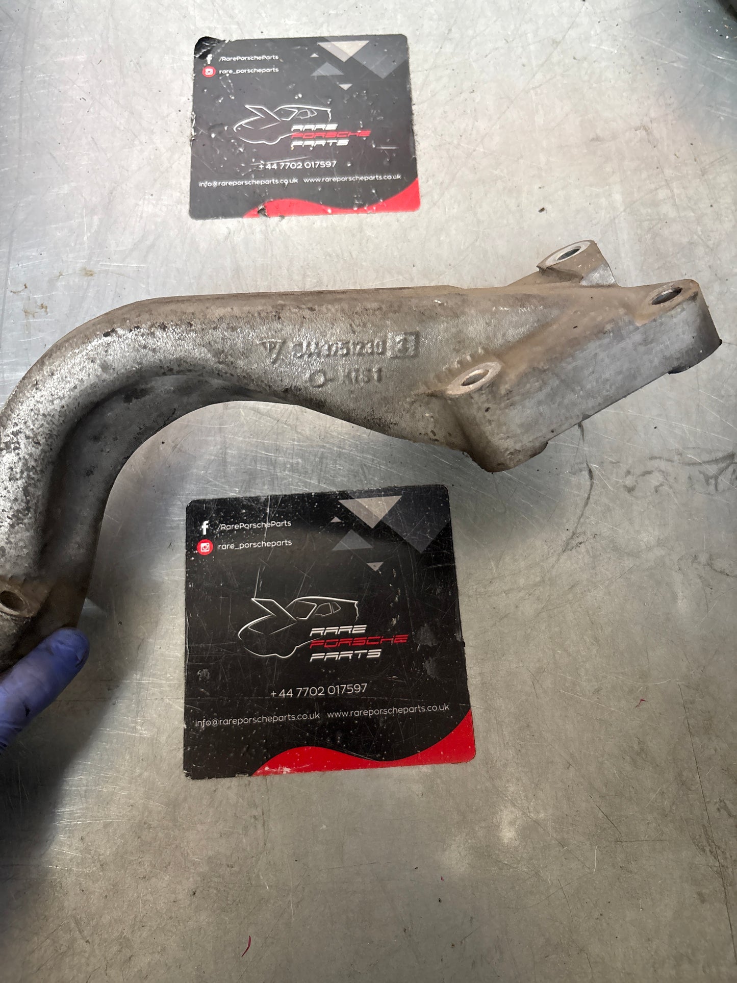 Porsche 924 S / 944 engine carrier bracket, used 94437512303